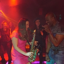 Sax &amp;amp; vocals @ Tribute to Easterdance 2018