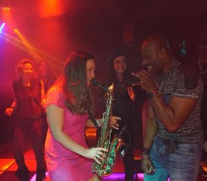 Sax &amp; vocals @ Tribute to Easterdance 2018
